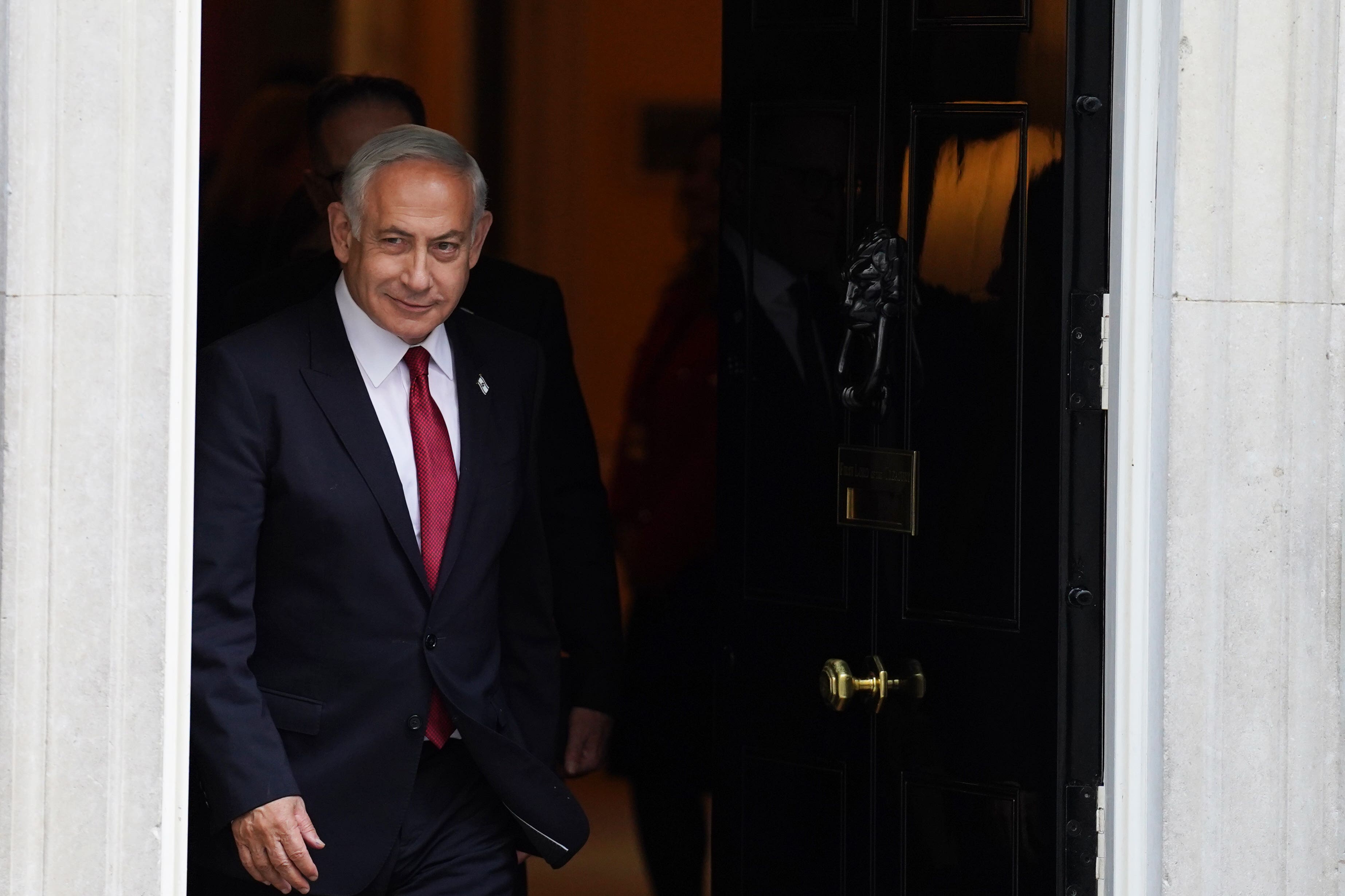 Israeli Prime Minister Benjamin Netanyahu had an international arrest warrant issued for him after he was accused of alleged war crimes in Gaza (Stefan Rousseau/PA)