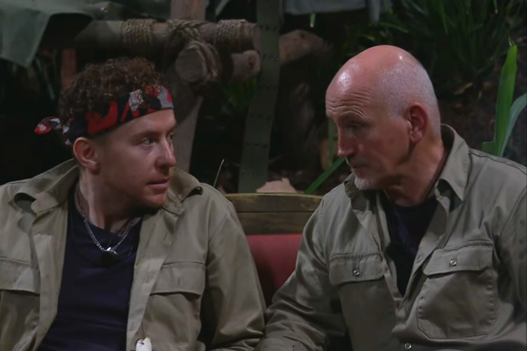 Danny and Barry on ‘I’m a Celeb'