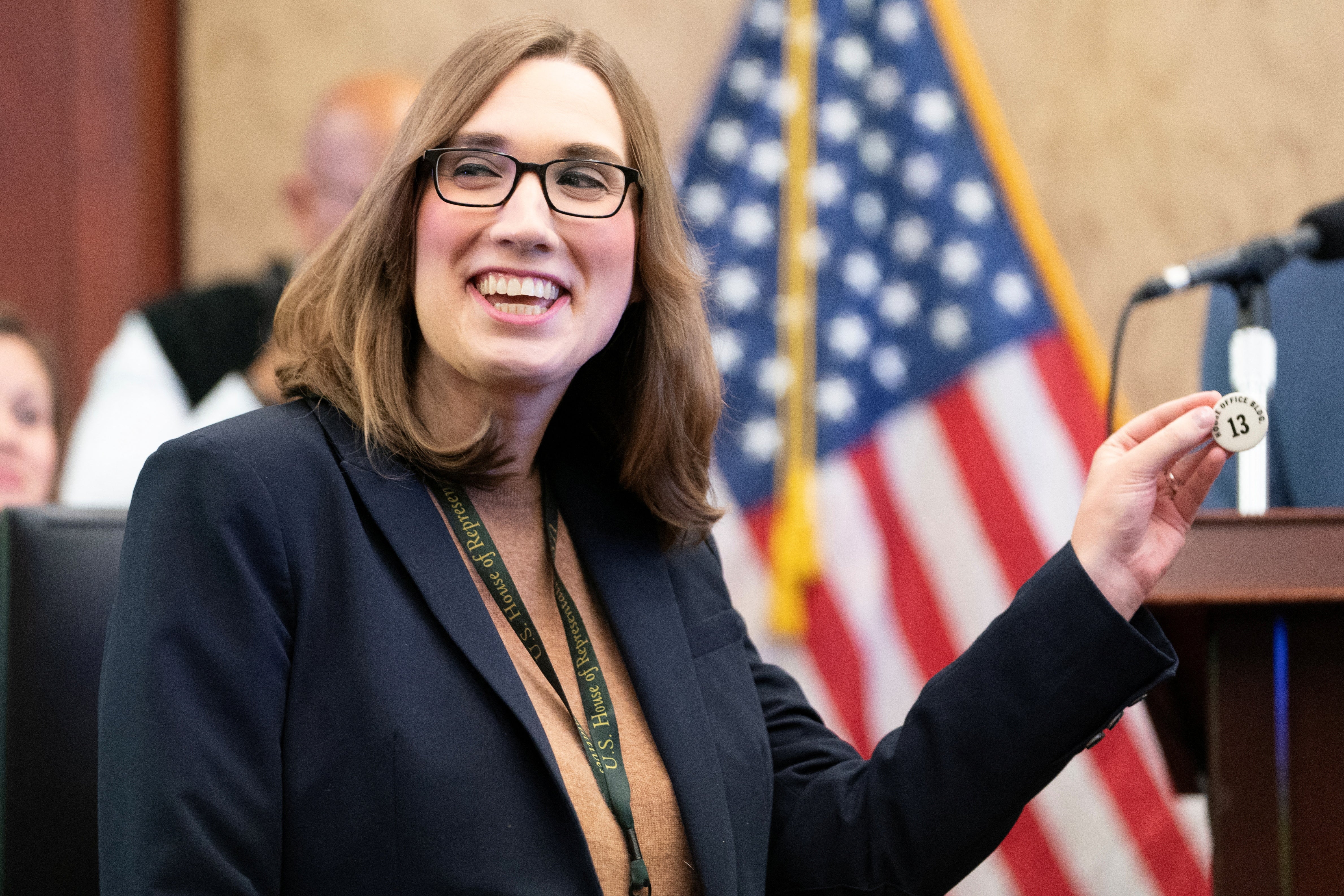 Sarah McBride is the first openly transgender candidate elected to Congress