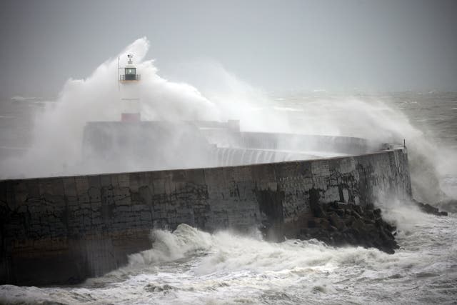 <p>Storm Bert contines to batter the UK this week </p>