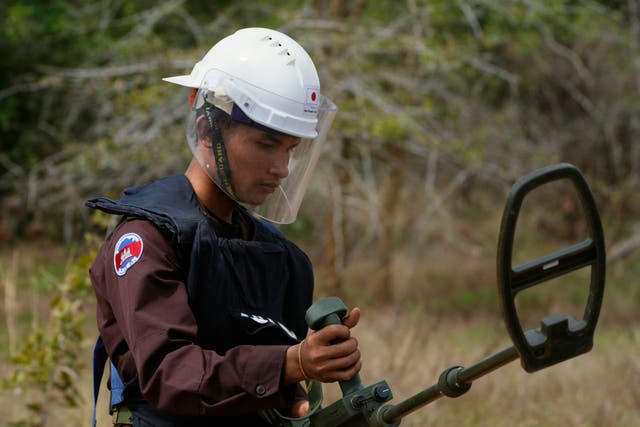 Cambodia Land Mine Treaty