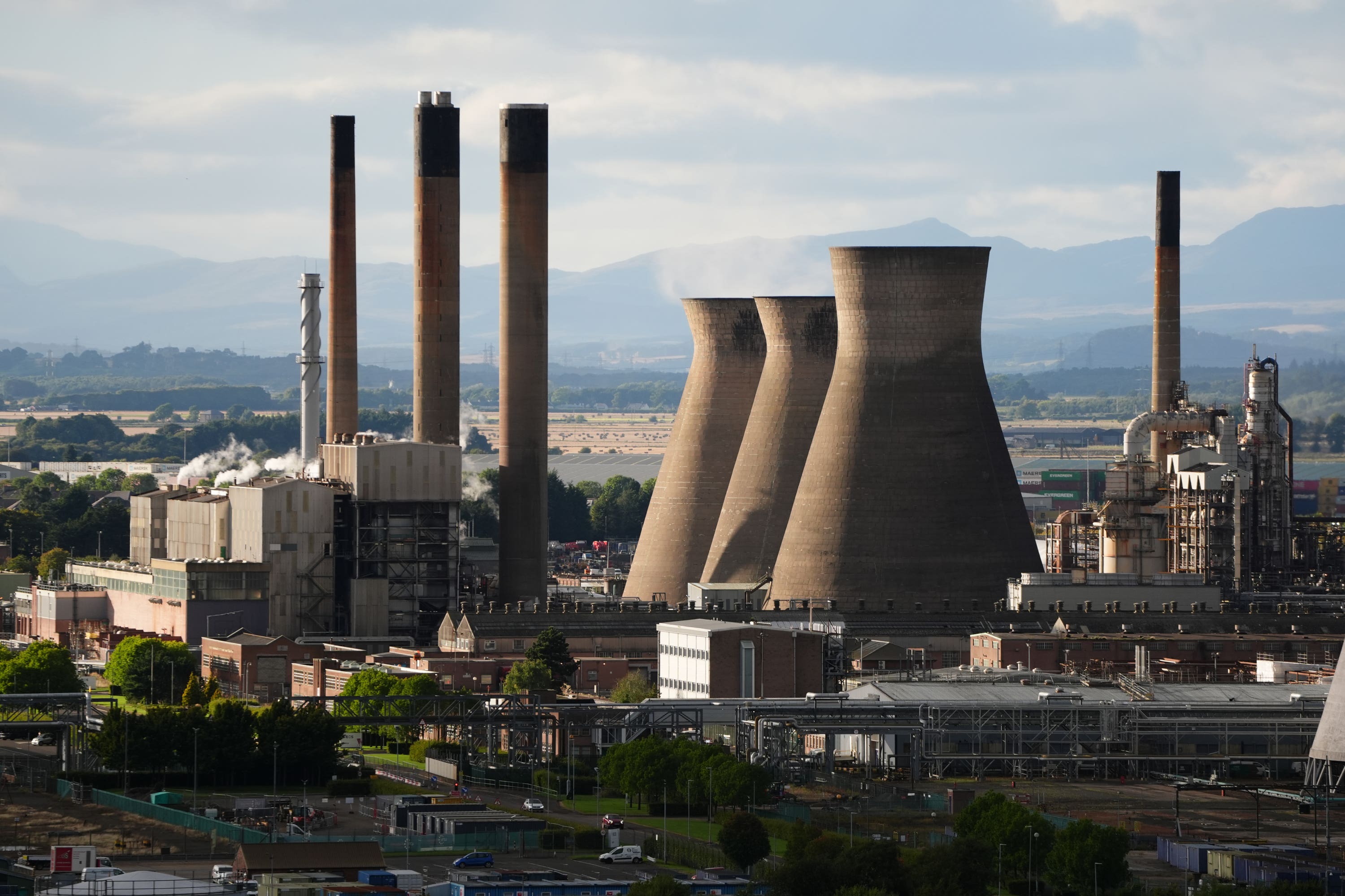 The refinery will close next year (Andrew Milligan/PA)