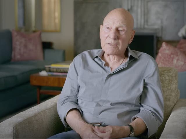 <p>Patrick Stewart has opened up about the torrid abuse his father subjected his mother to in previously unreleased footage from the Queen’s domestic abuse documentary</p>