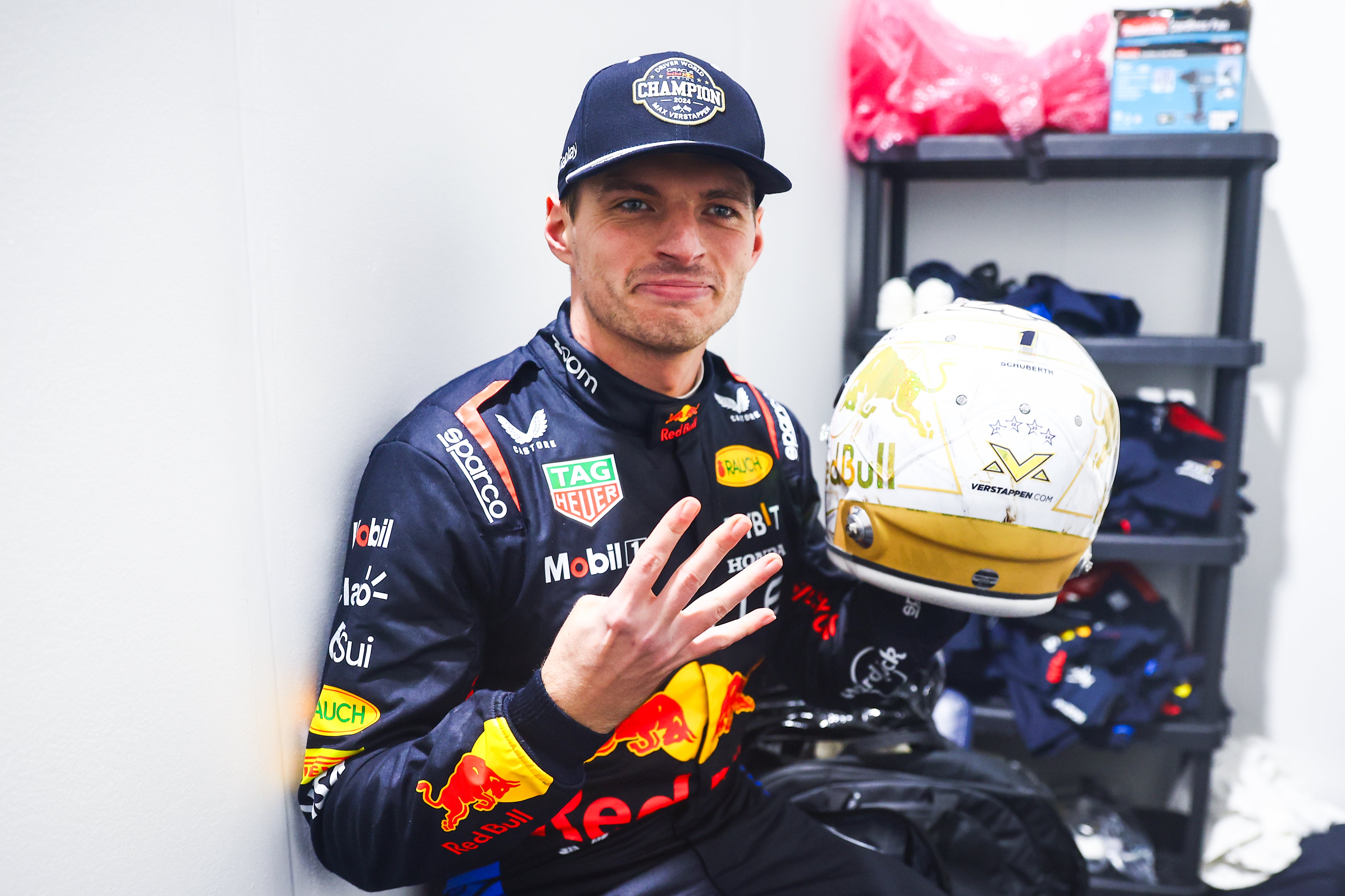 Max Verstappen claimed his fourth F1 world title in Las Vegas