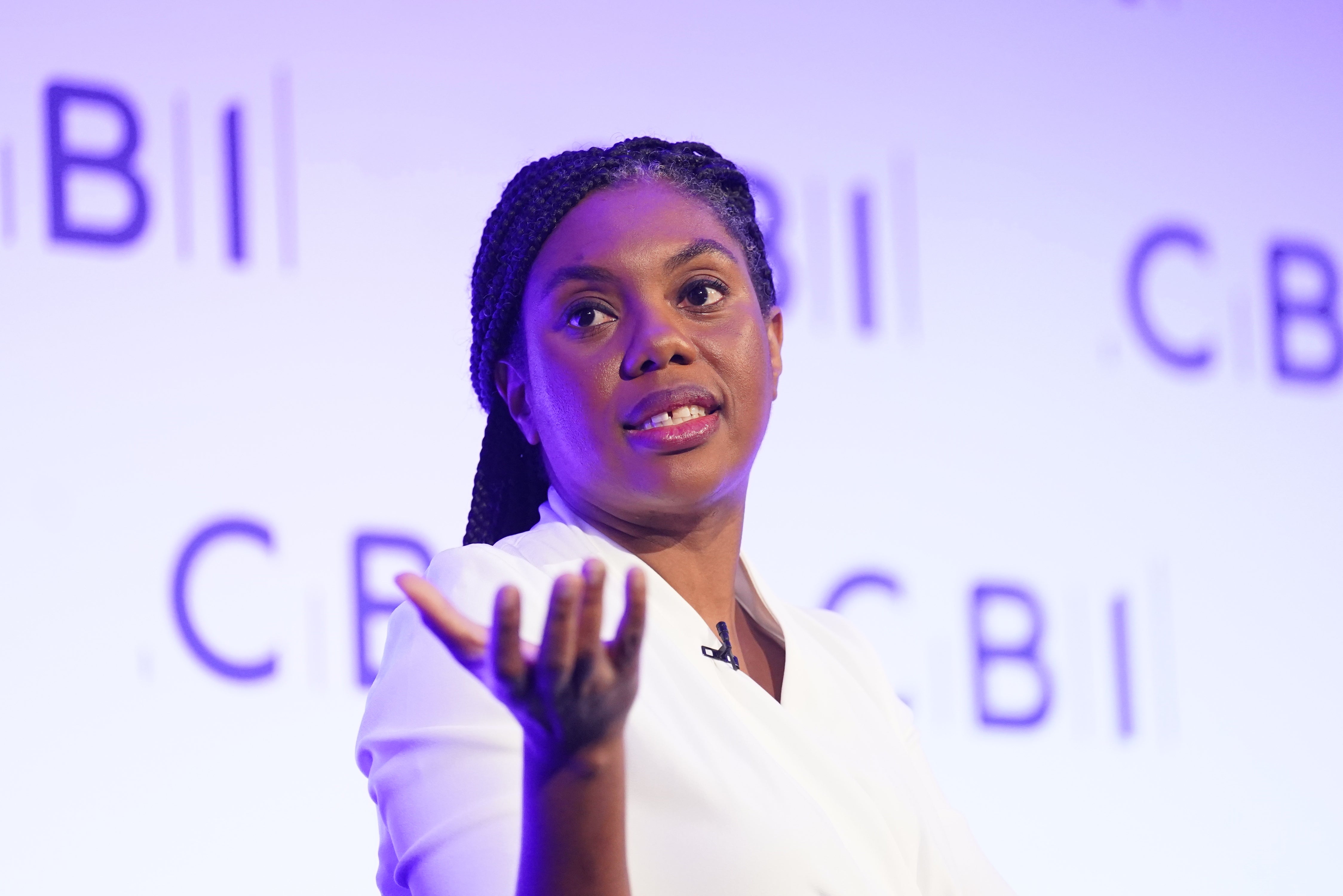 Kemi Badenoch said business lost faith in the Conservative Party while she was business secretary