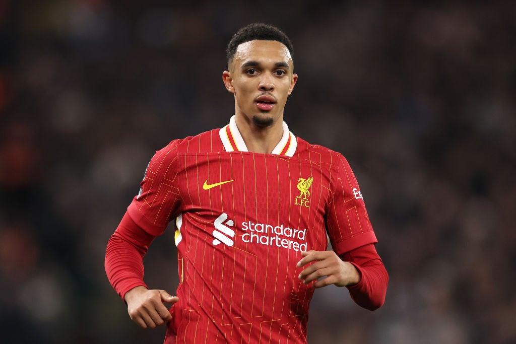 Alexander-Arnold has not played since suffering an injury against Aston Villa on 9 November