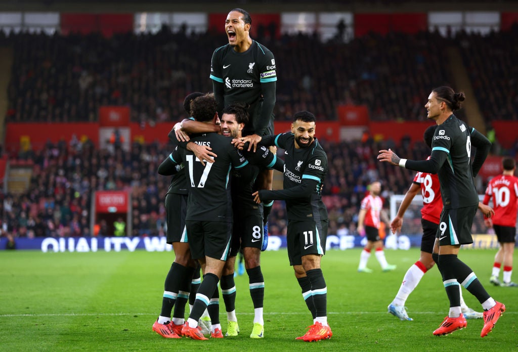 Liverpool came back from a goal down to win 3-2 against Southampton