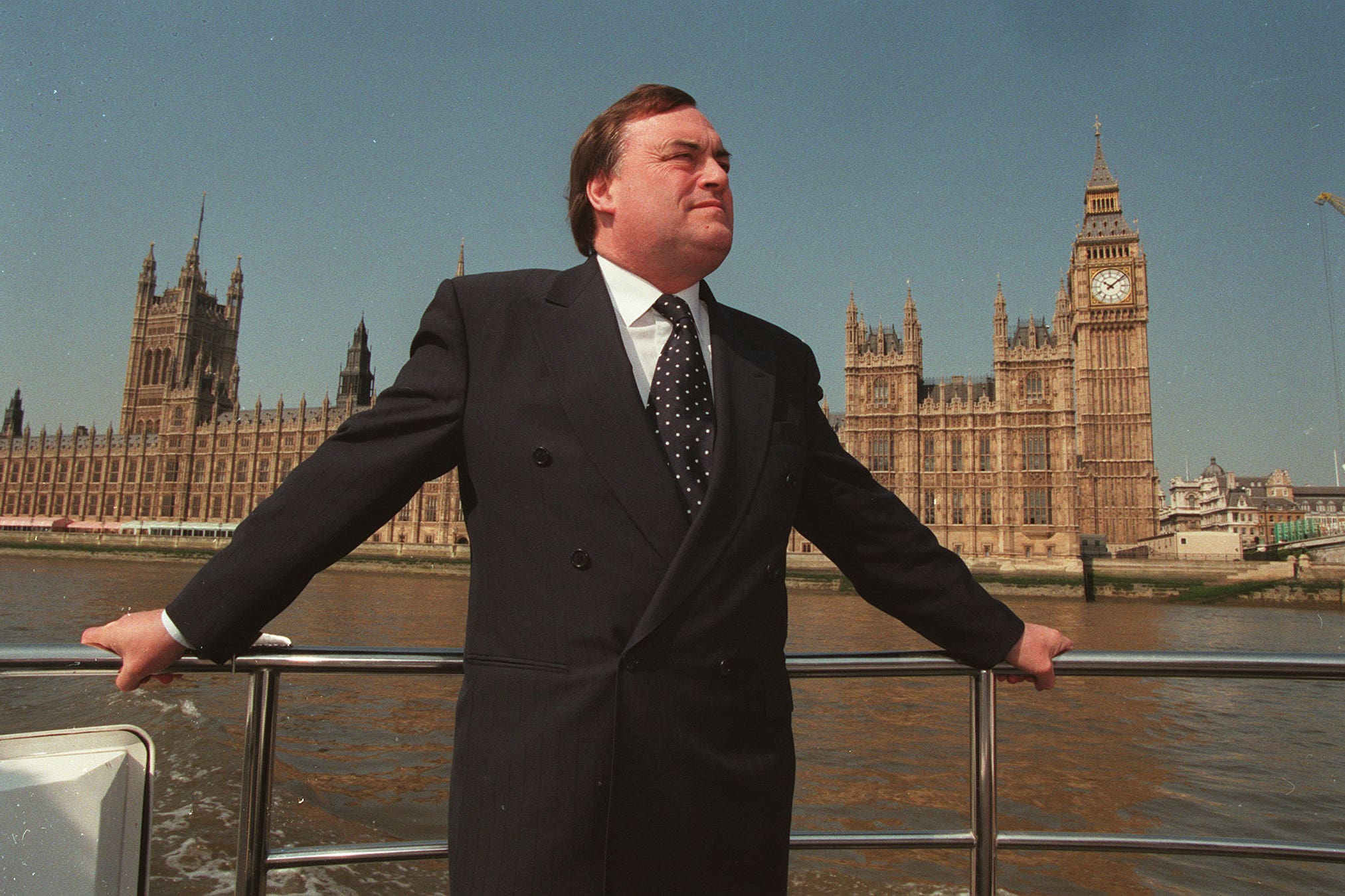 Former deputy prime minister Lord Prescott, pictured here in front of the Palace of Westminster, died last Wednesday (Michael Crabtree/PA)