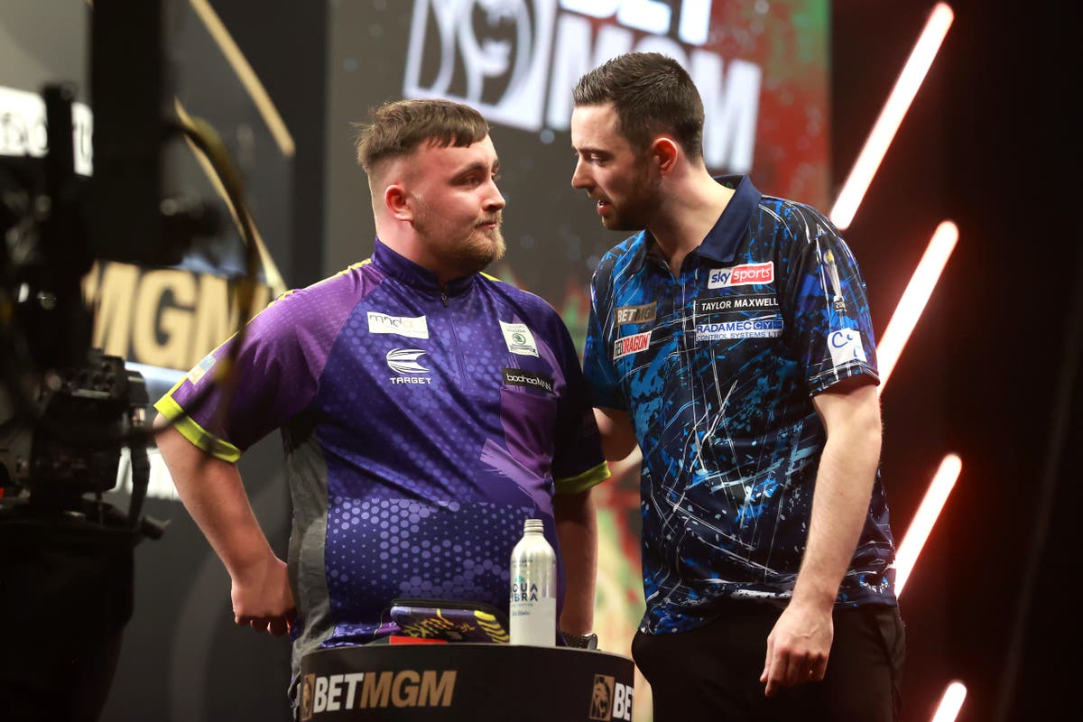 Luke Littler responds as World Championship draw sets Luke Humphries collision course