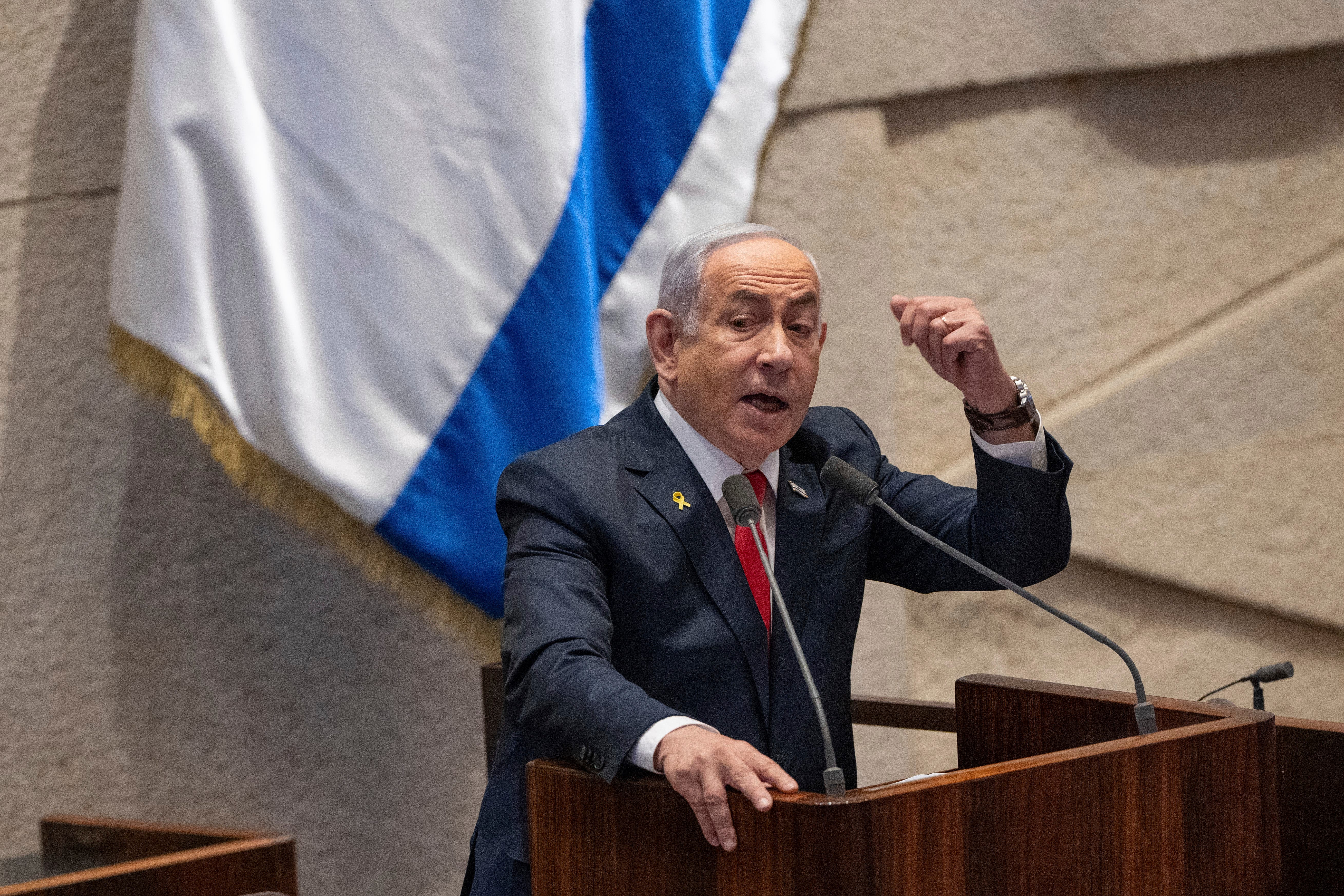 Benjamin Netanyahu (Ohad Zwigenberg/AP)