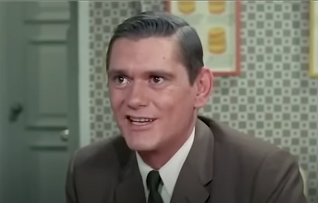 <p>Dick York as Darrin in ‘Bewitched’</p>