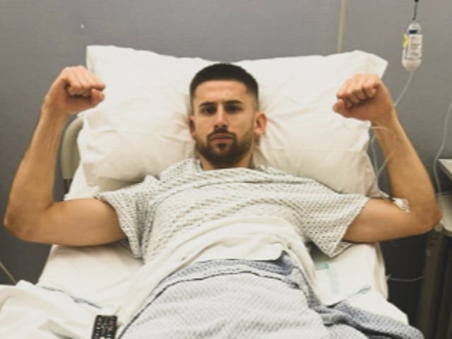 <p>The goalkeeper suffered the injury during the 4-0 win at Man City  </p>