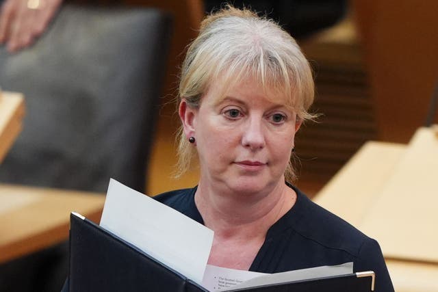 Shona Robison will publish the Scottish Budget on December 4 (Andrew Milligan/PA)