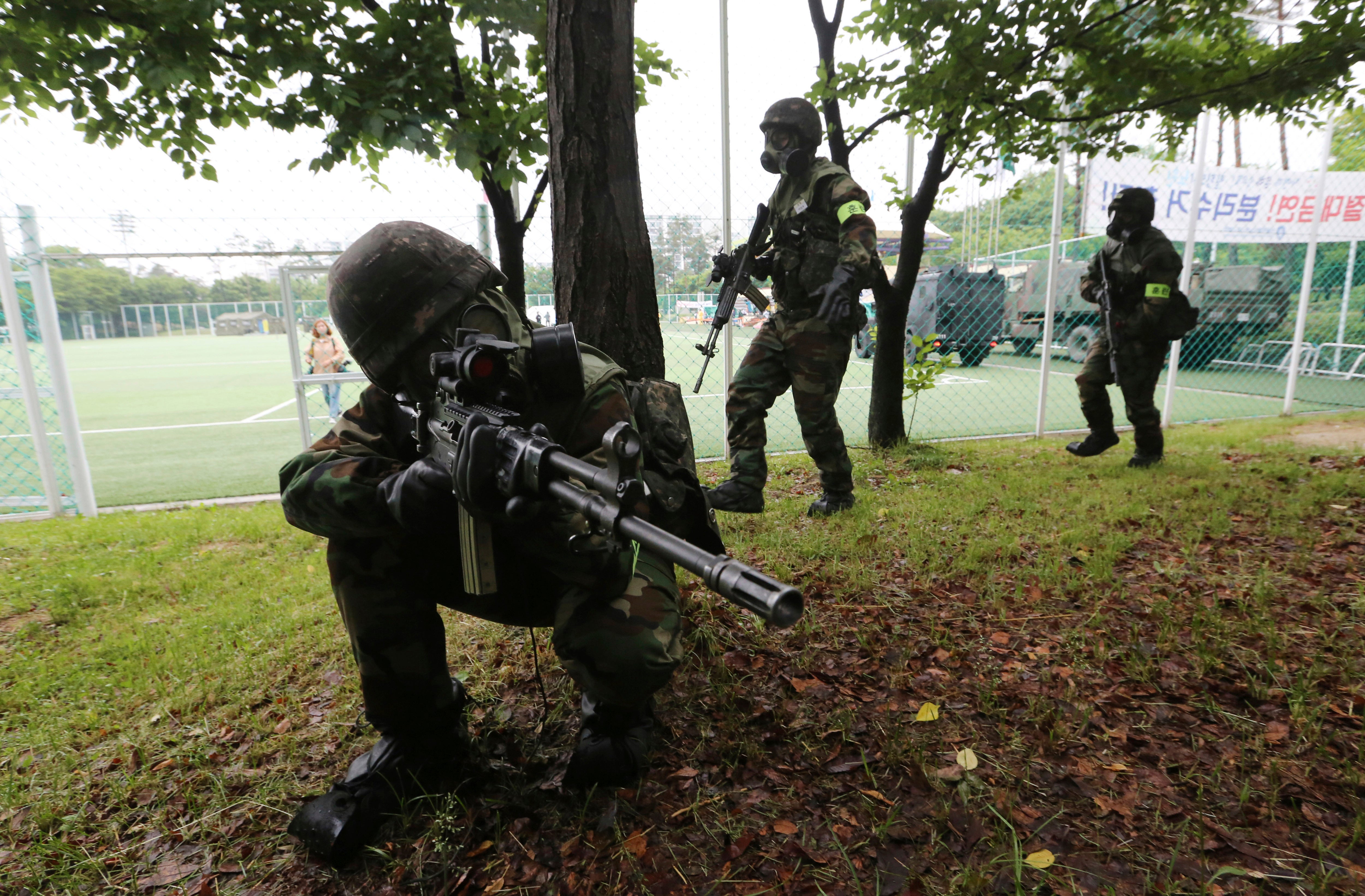 South Korea Military Dodging