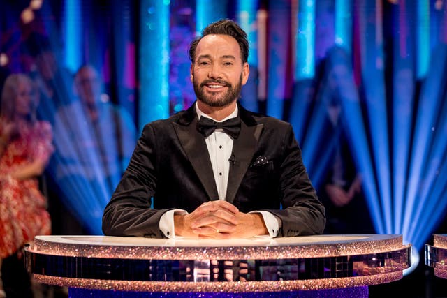 <p>Craig Revel Horwood on the set of Strictly Come Dancing</p>