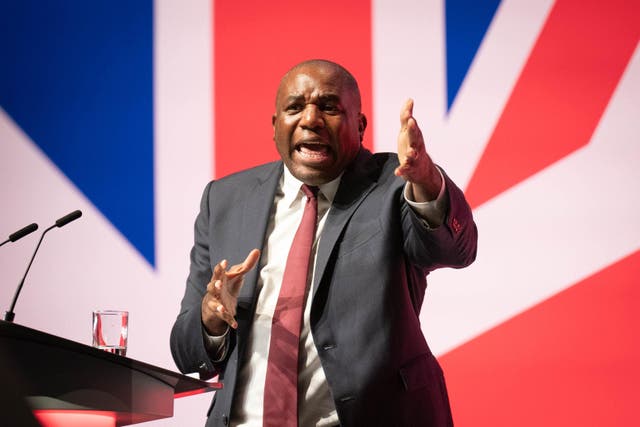 Foreign Secretary David Lammy called for Jimmy Lai’s release (Stefan Rousseau/PA)