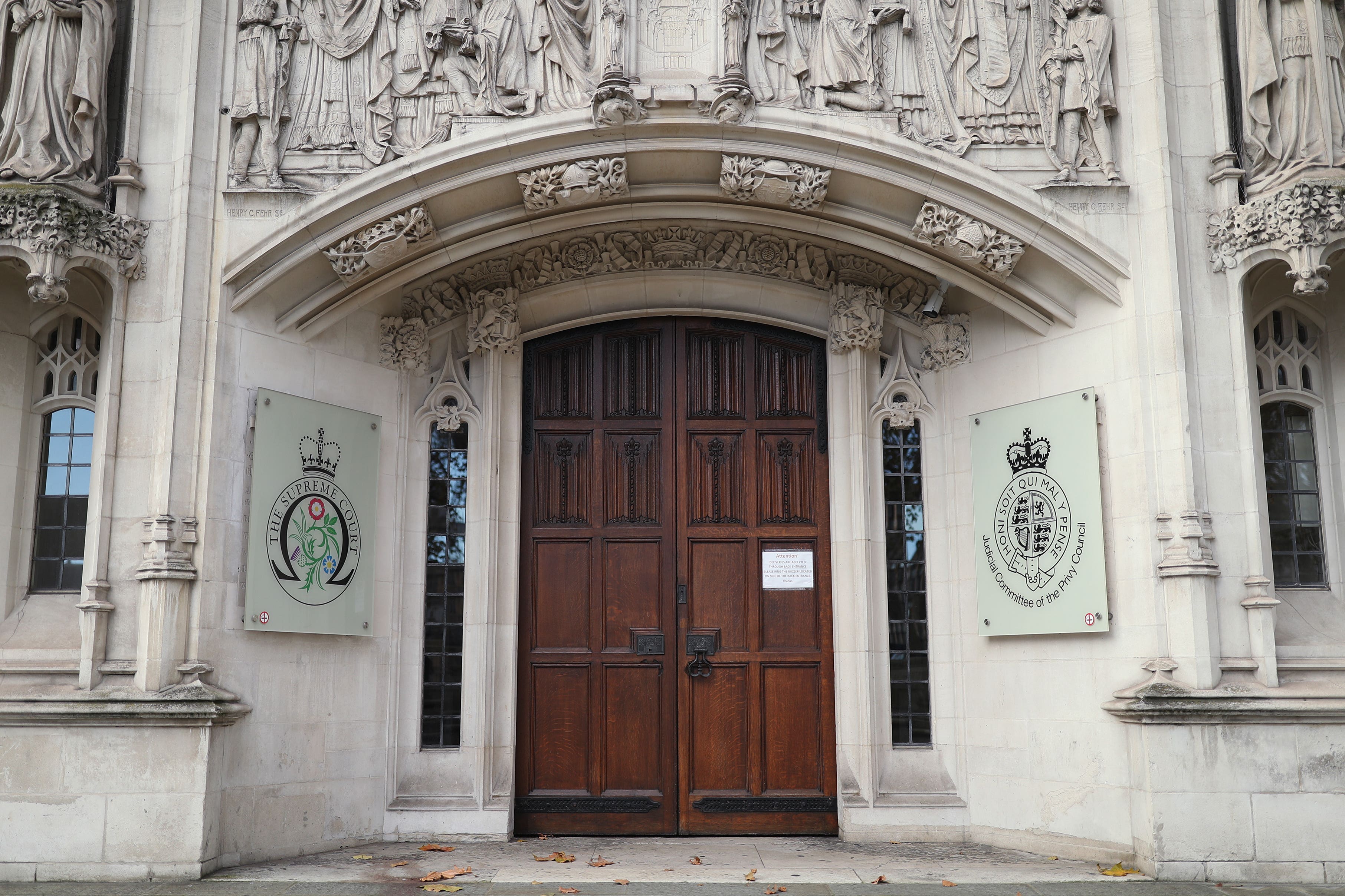 The appeal is being heard at the UK Supreme Court (Yui Mok/PA)