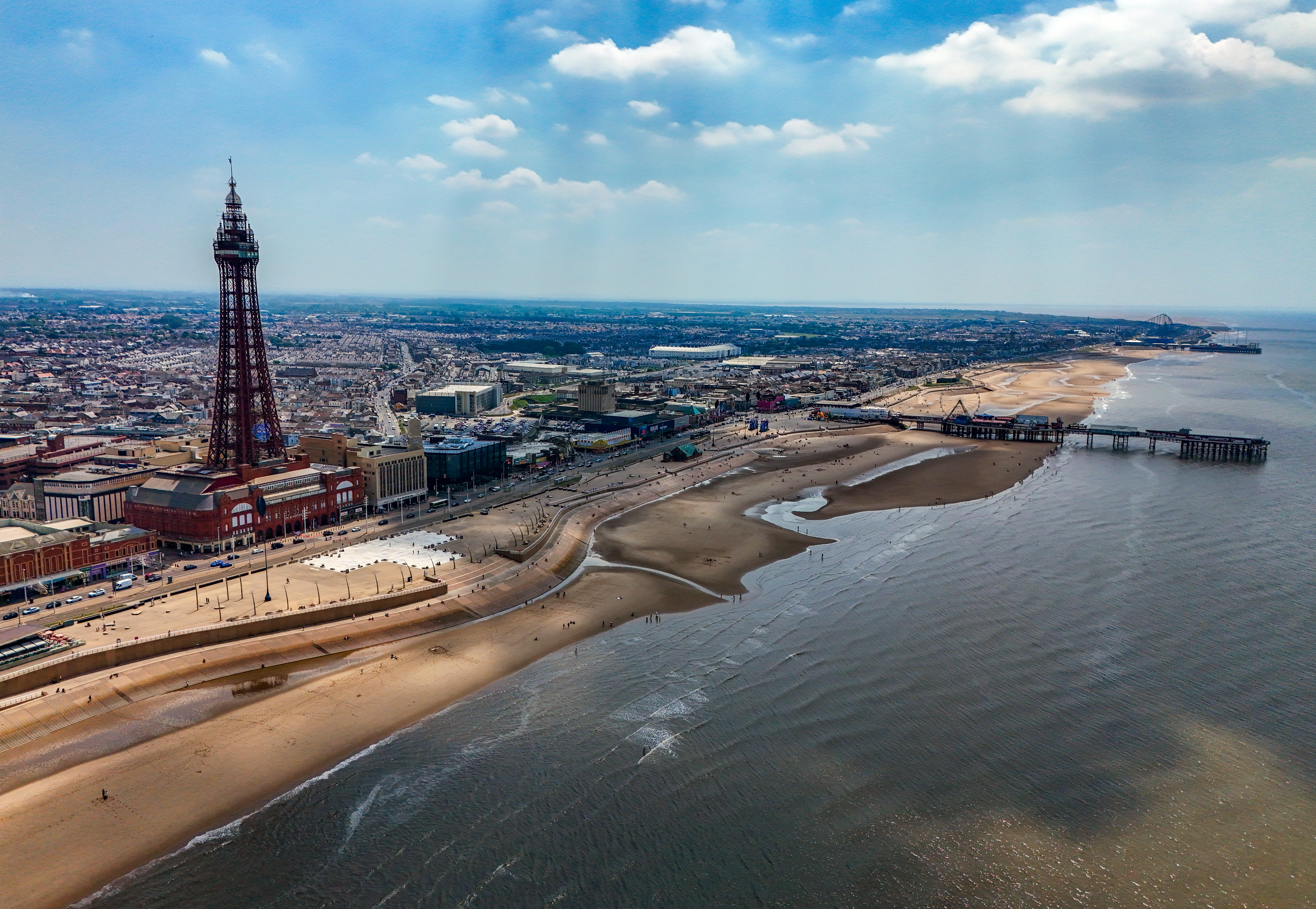 <p>Blackpool north beach has failed to meet sufficient standards of water quality for the third year in a row (Peter Byrne/PA)</p>