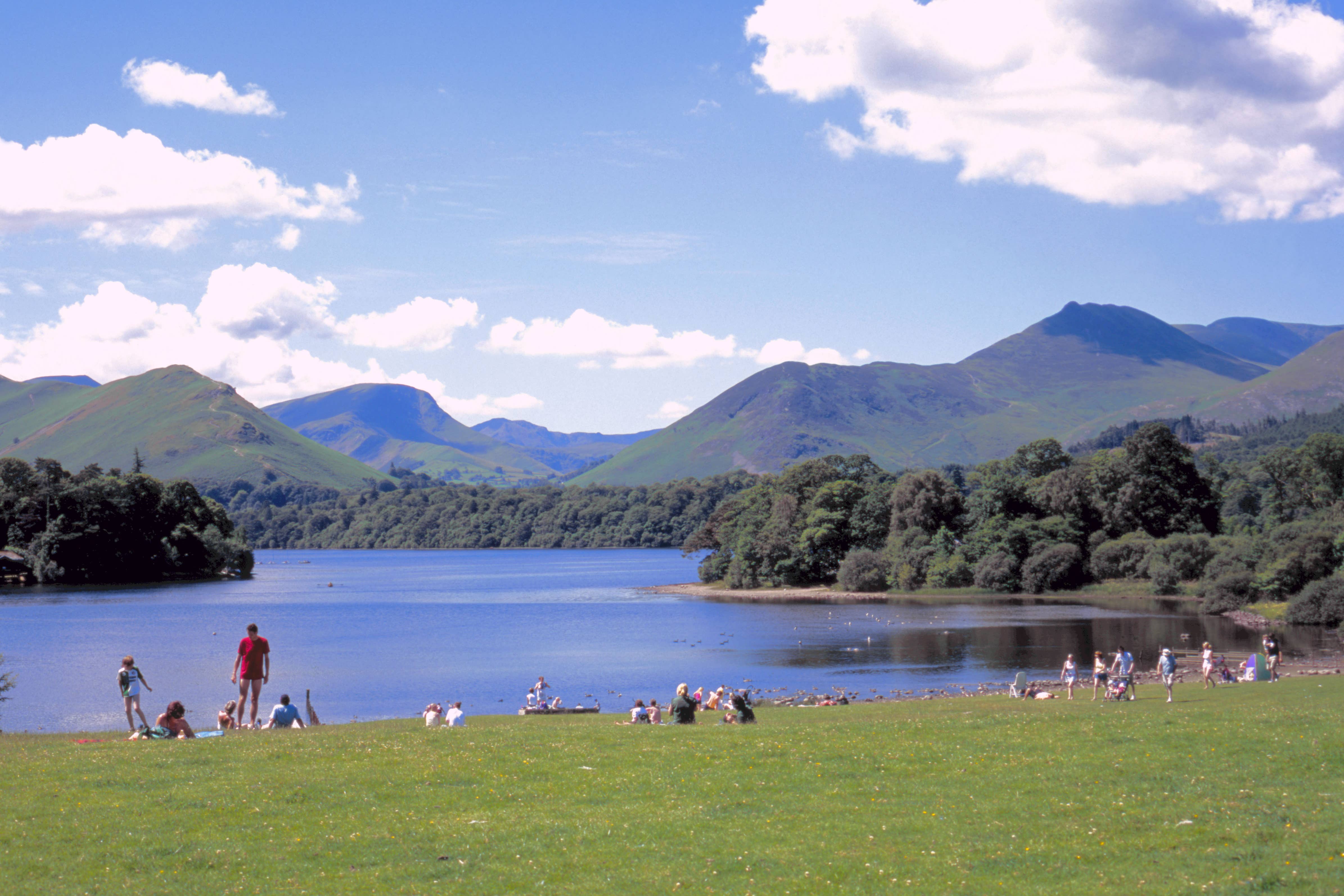 Derwent Water at Crow Park is one of the newly-designated bathing sites which have been rated as ‘poor’ this year.