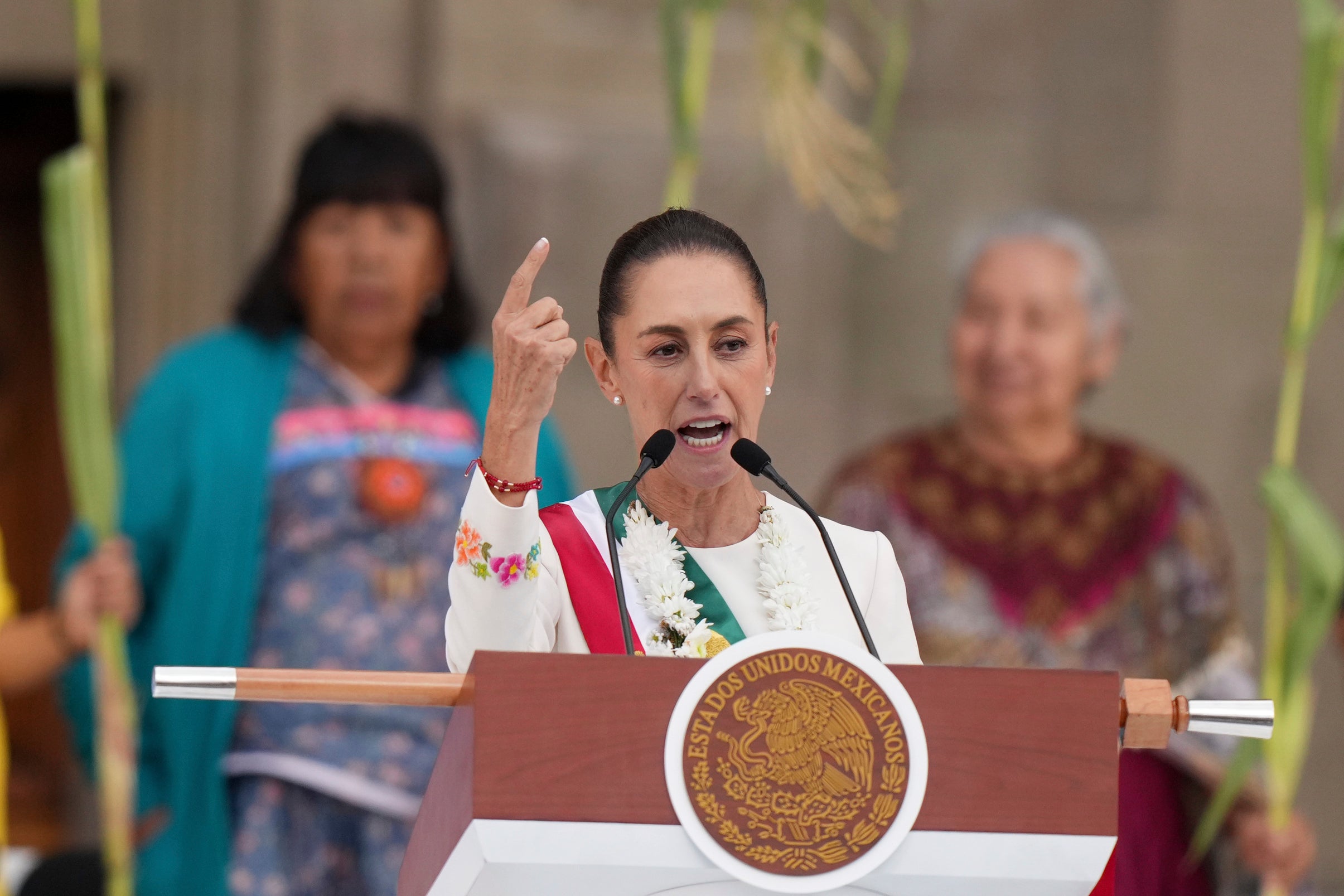 Mexican President Claudia Sheinbaum criticized Trump’s proposed tariff measures, saying they ‘would cause inflation and job losses in Mexico and the United States.’