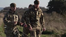 Watch: Prince William tries flying drone during army live firing exercise