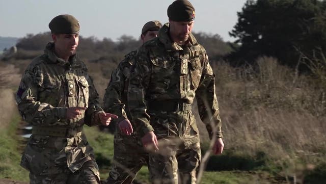 <p>Watch: Prince William tries flying drone during army live firing exercise.</p>