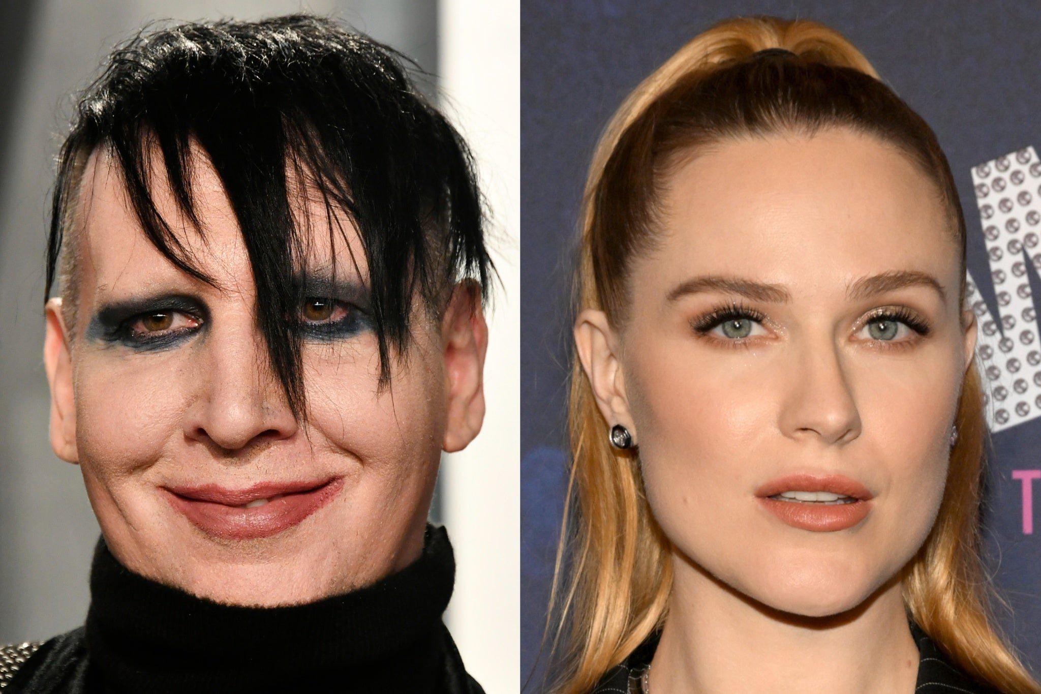 Marilyn Manson and Evan Rachel Wood