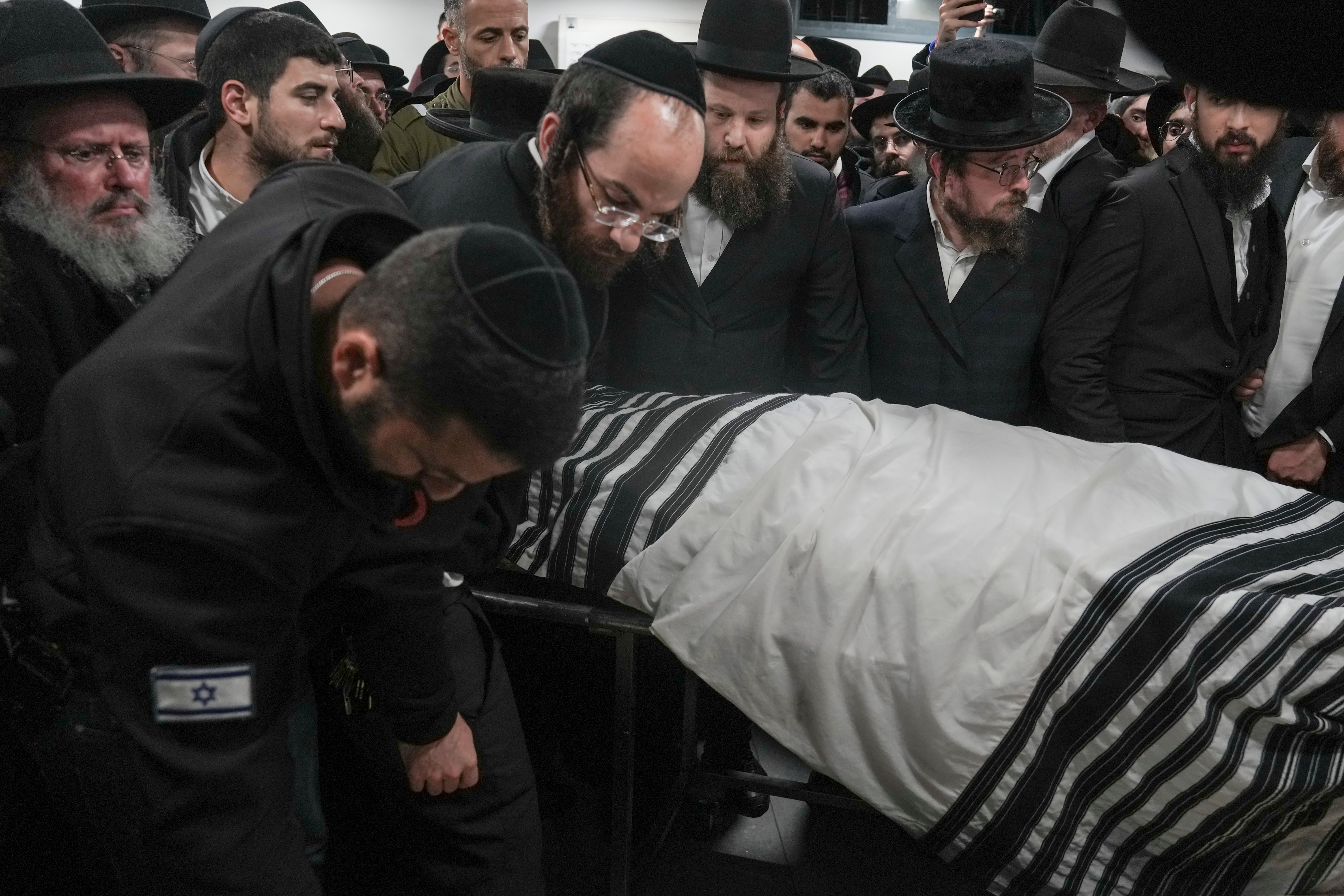 Israel Funeral Missing Rabbi