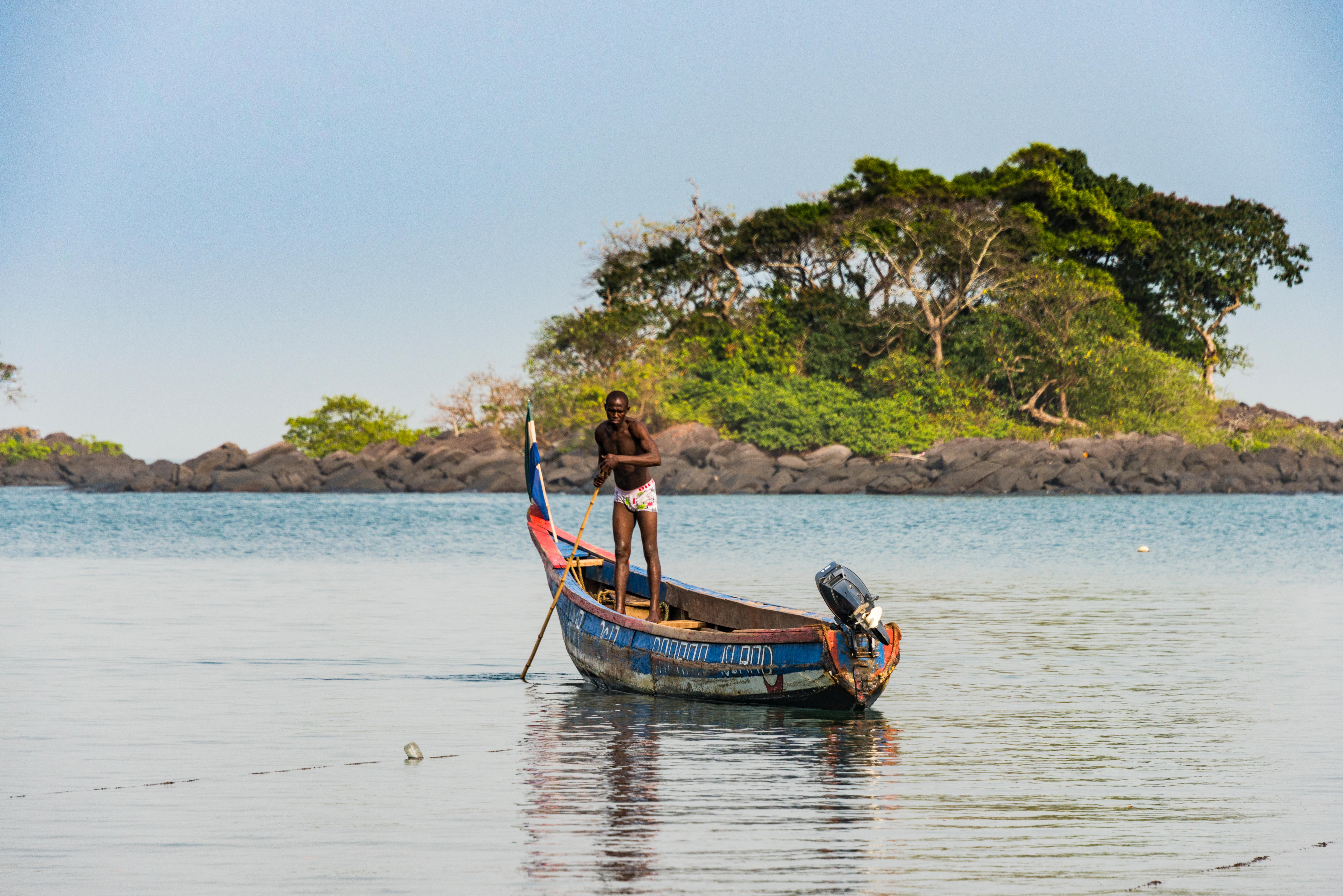 The Banana Islands are a small archipelago off the coast of Freetown Peninsula