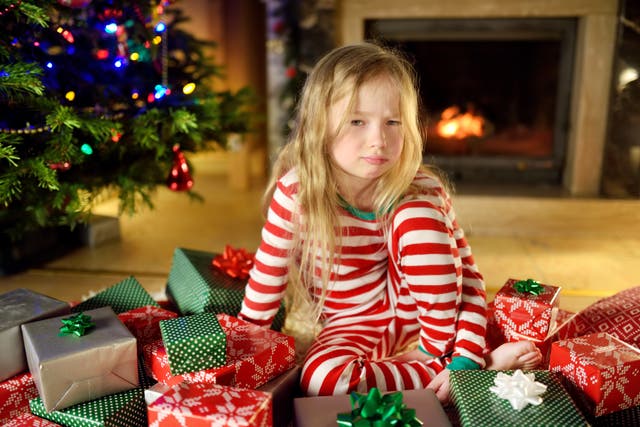 <p>Overwhelming children with too many gifts can create a cycle of anticipation and letdown, similar to a sugar rush</p>