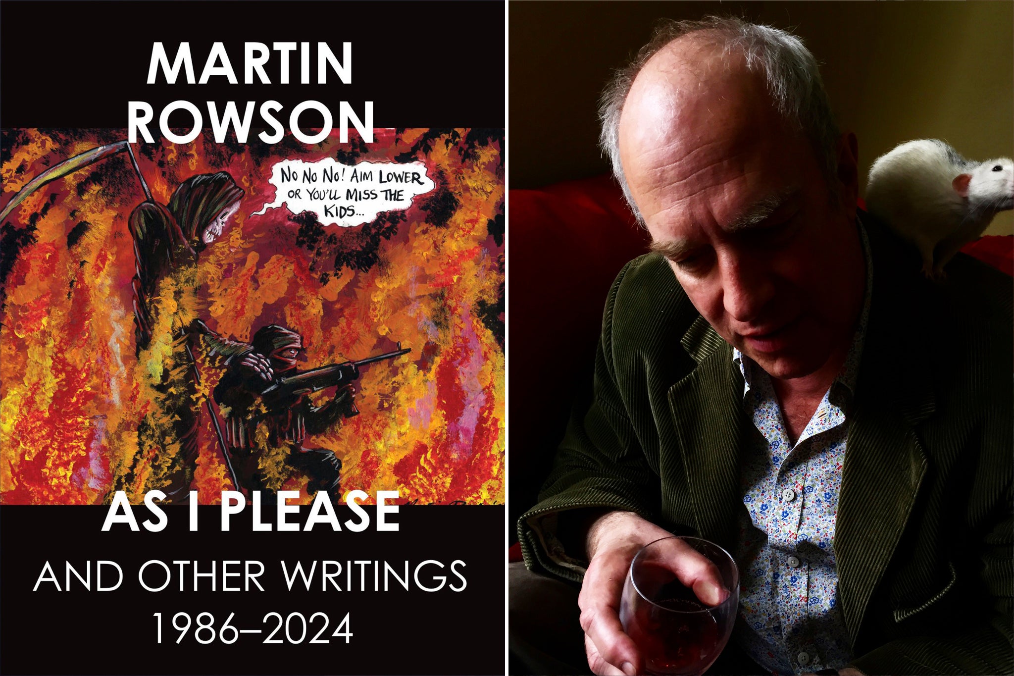 An insightful collection of the satirical cartoonist Martin Rowson’s essays and columns