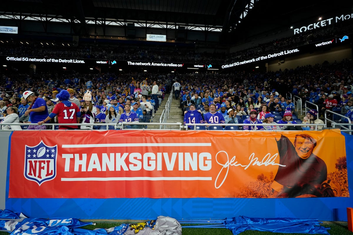 The NFL teams playing on Thanksgiving and what time to watch the games