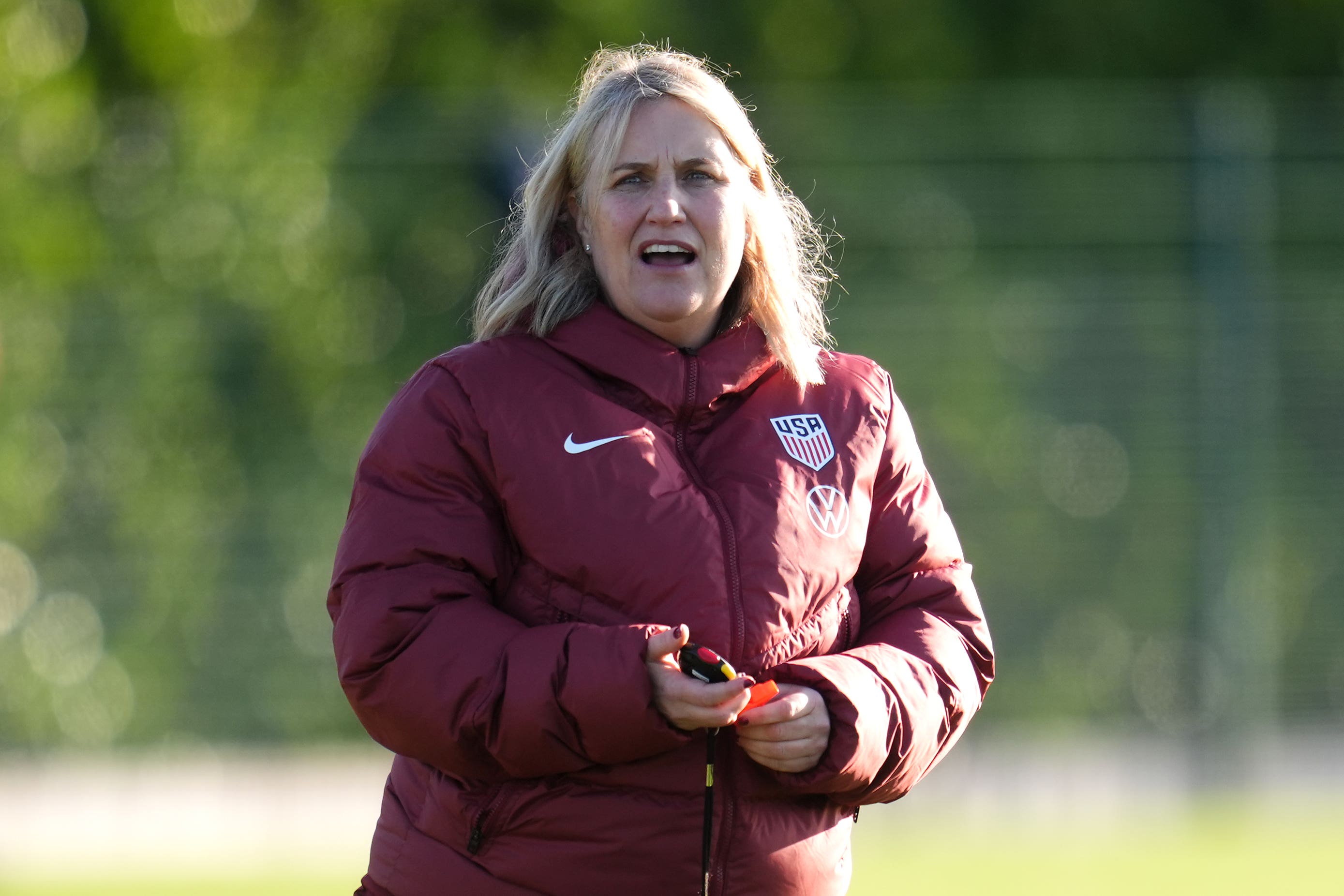 Emma Hayes guided the United States to Olympic gold after taking charge during the summer (Adam Davy/PA)