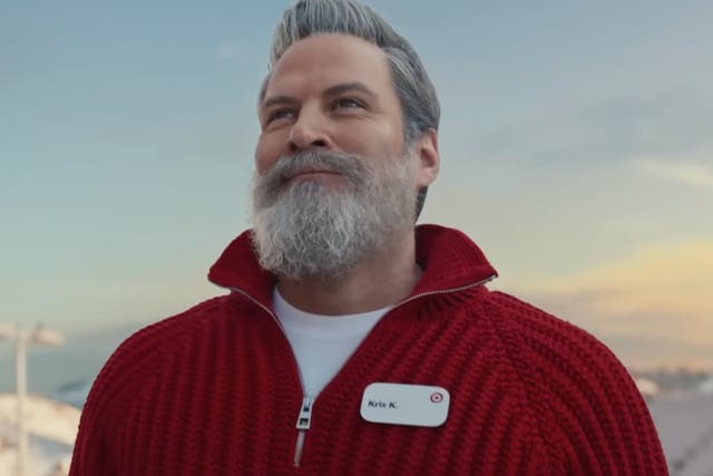 <p>Brent Bailey stars as Target employee ‘Kris K.’  in new holiday campaign </p>