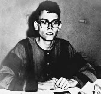 Doug Hegdahl in captivity around Christmastime in 1968. He had been held in the Hanoi Hilton since early April 1967 and had lost about sixty pounds after going on a hunger strike in September 1968 to protest being held in solitary