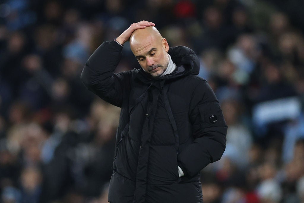 Pep Guardiola is dealing with a developing crisis