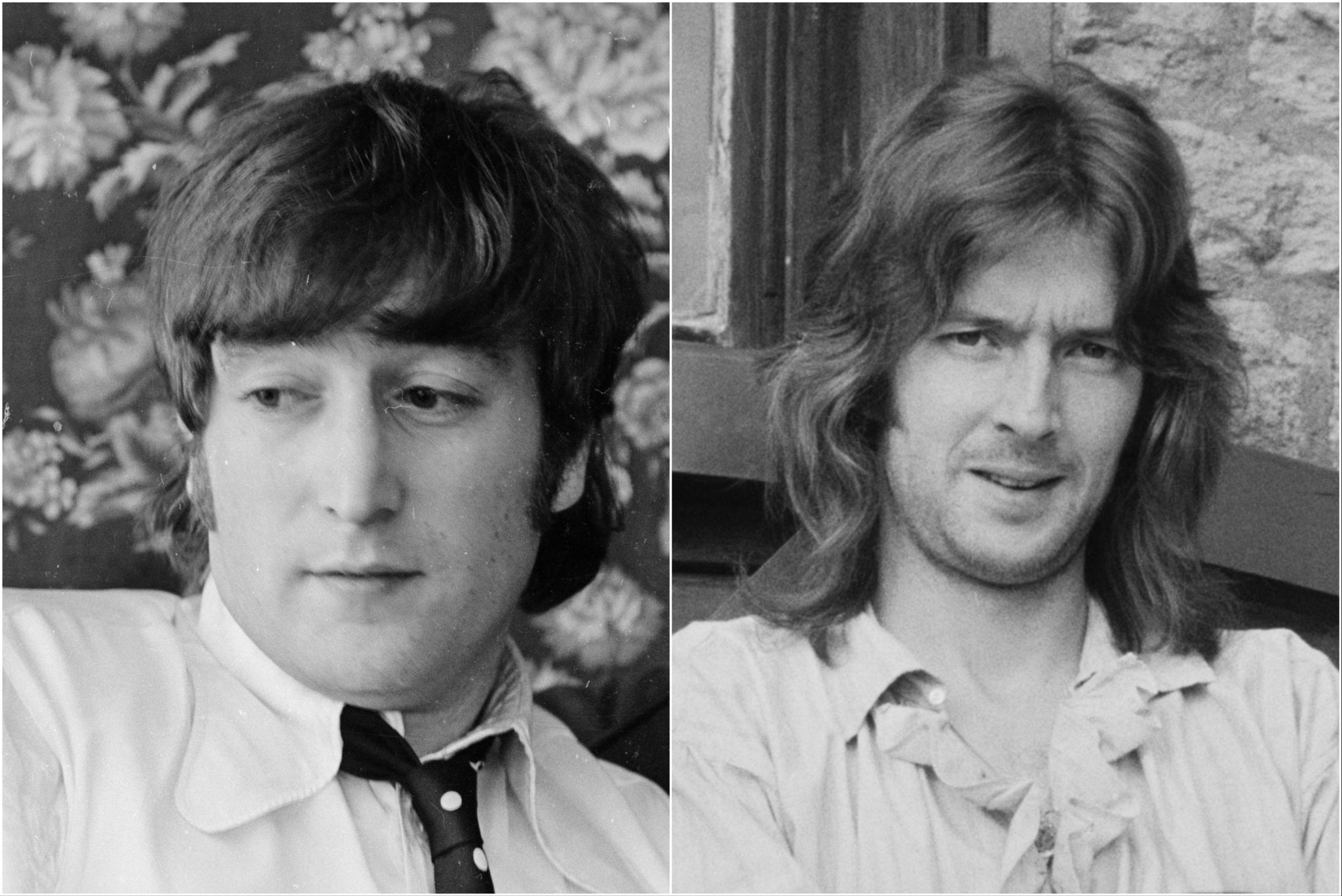 John Lennon wanted Eric Clapton (right) to join his supergroup