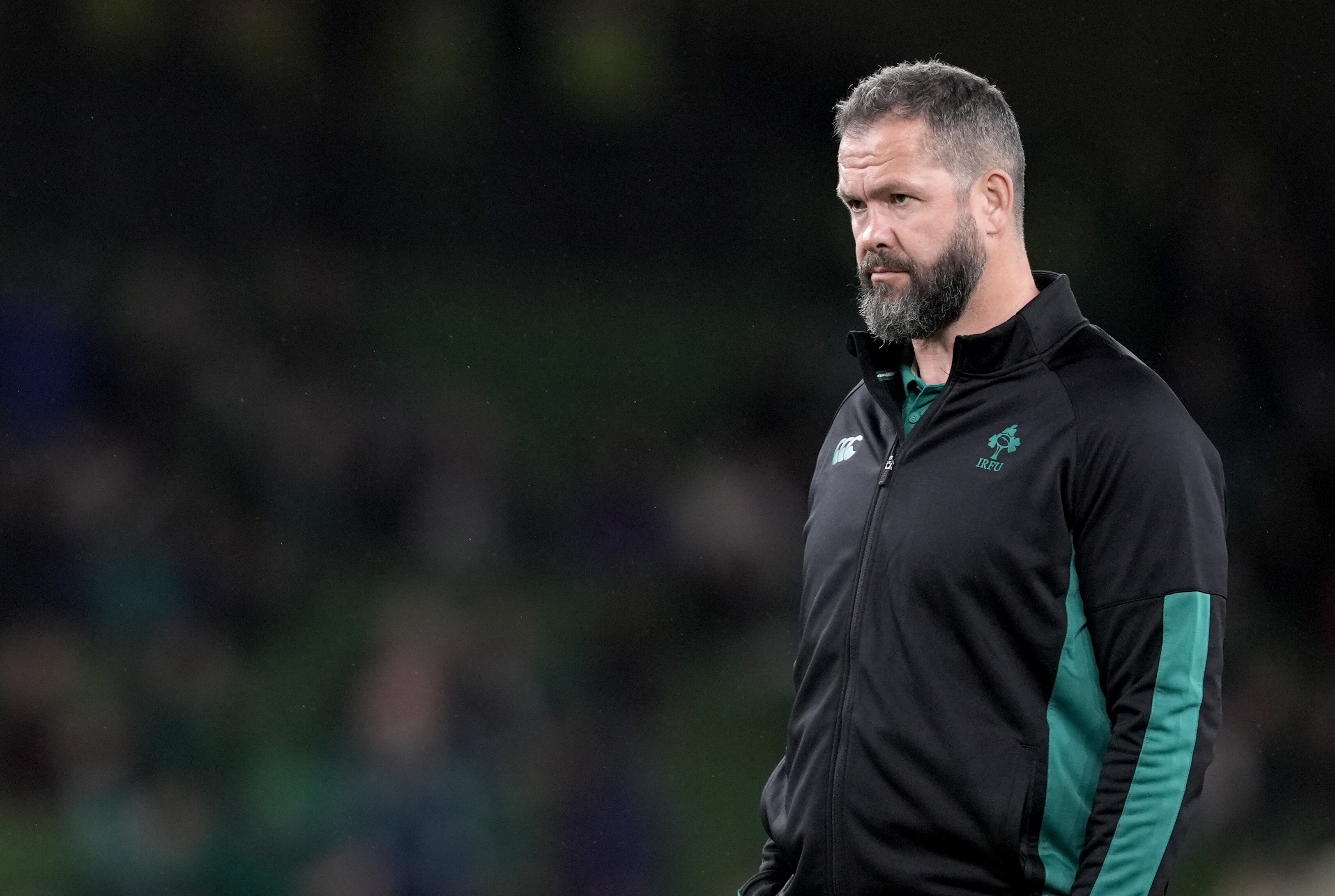 L'allenatore dell'Irlanda Andy Farrell guiderà il tour australiano dei Lions britannici e irlandesi della prossima estate (Brian Lawless/PA)