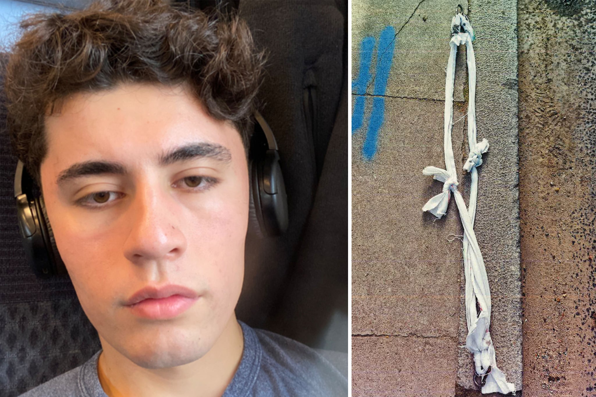 Daniel Khalife used a sling (pictured right) in the prison escape