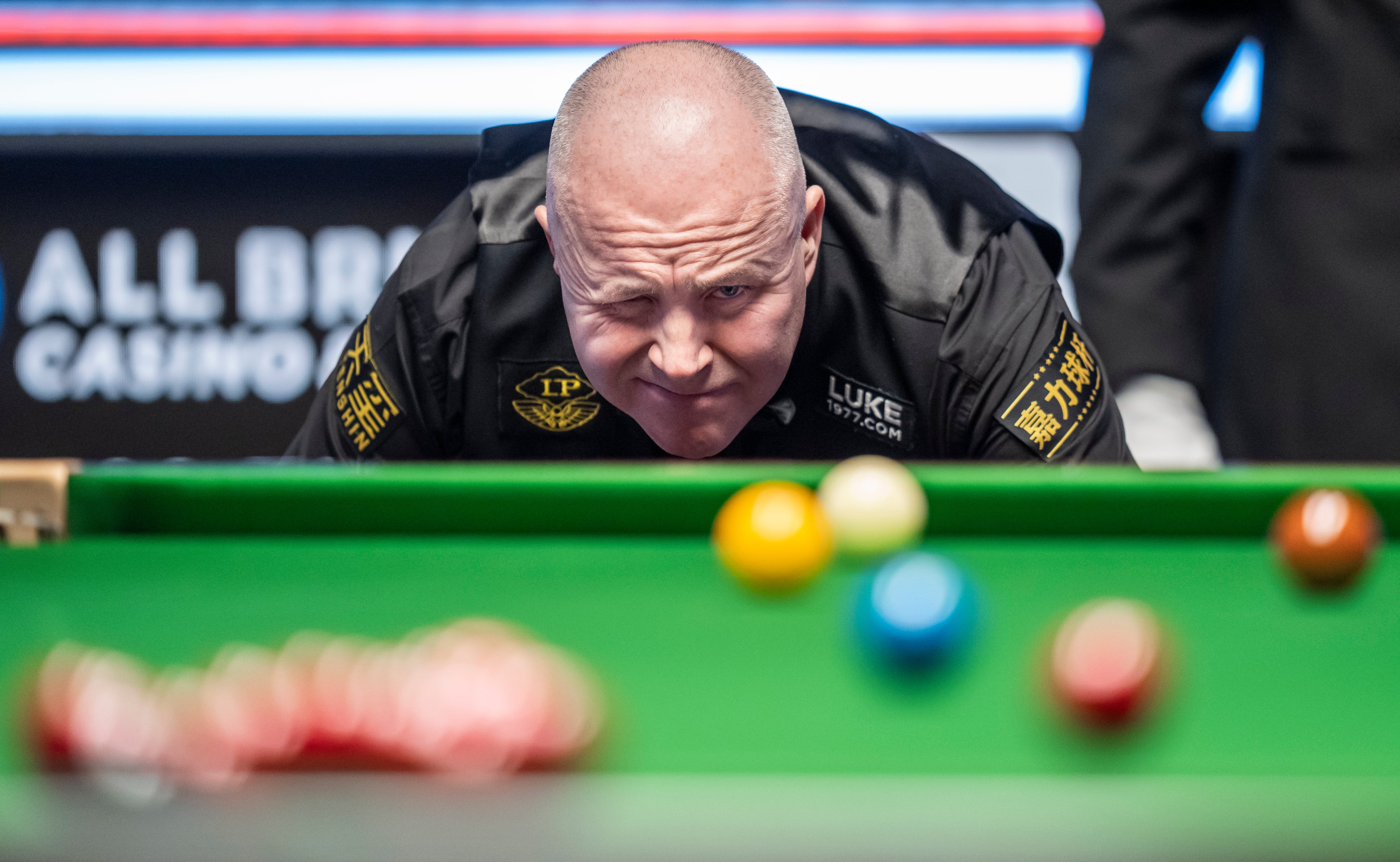 John Higgins leads the way against Judd Trump in York