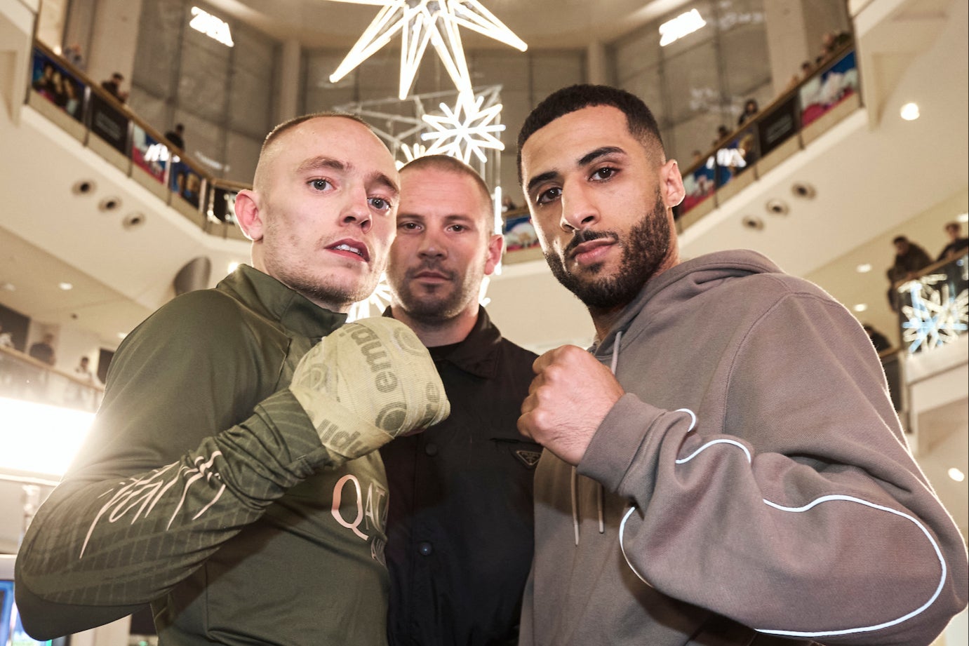 Sunny Edwards (left) and Galal Yafai will square off in Birmingham