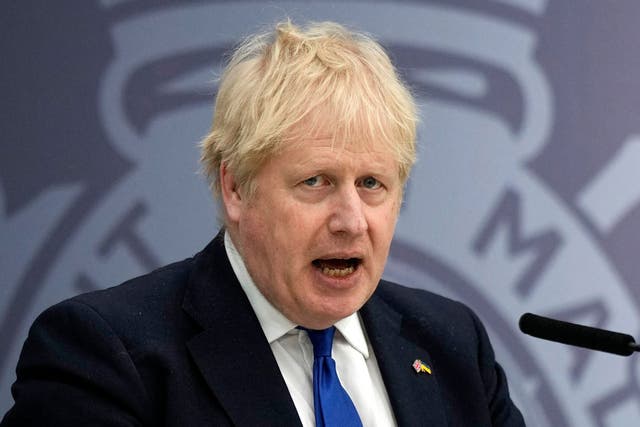 <p>Boris Johnson </p>