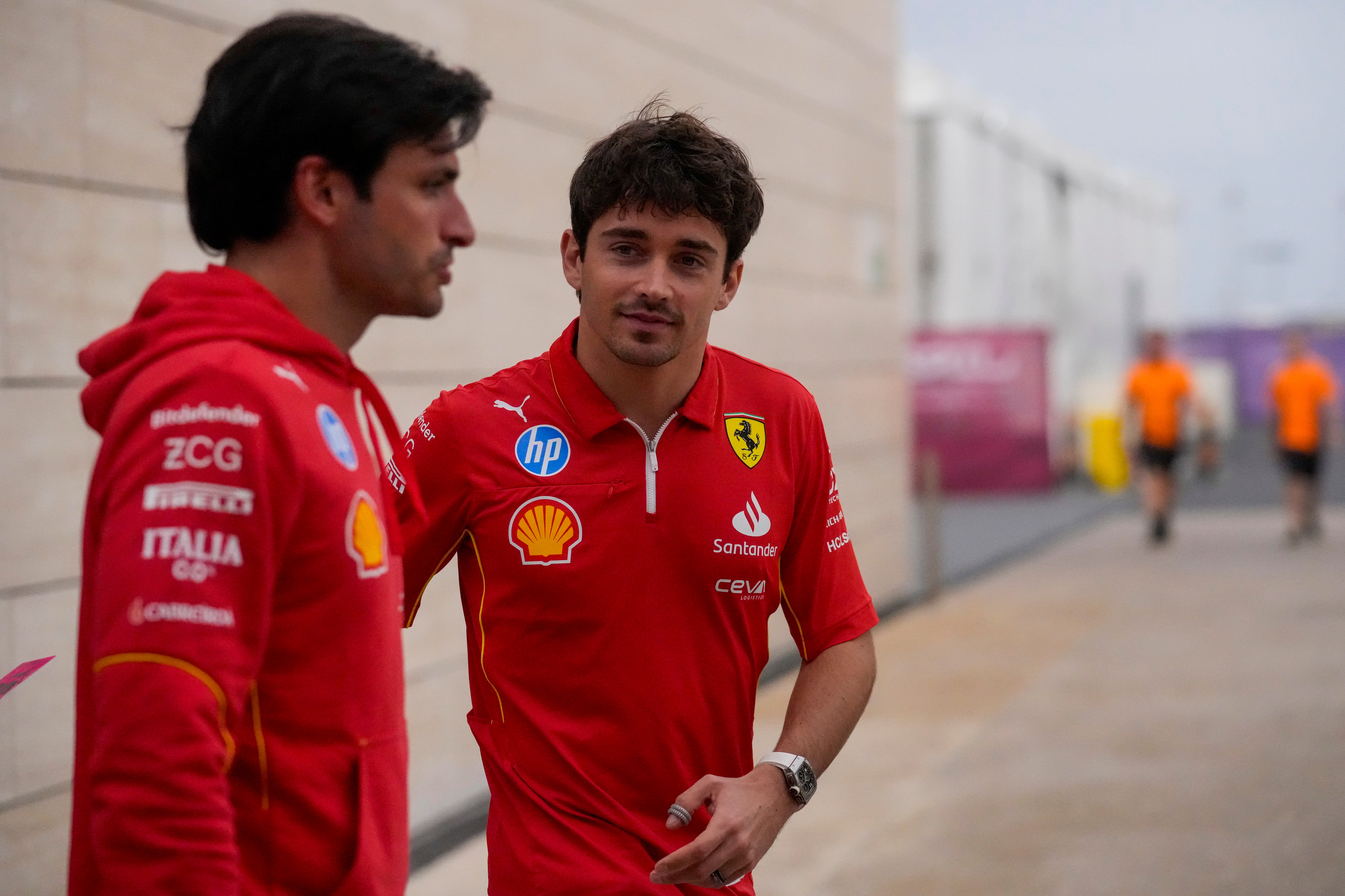 Carlos Sainz will make way for Lewis Hamilton as Charles Leclerc’s teammate at Ferrari next year