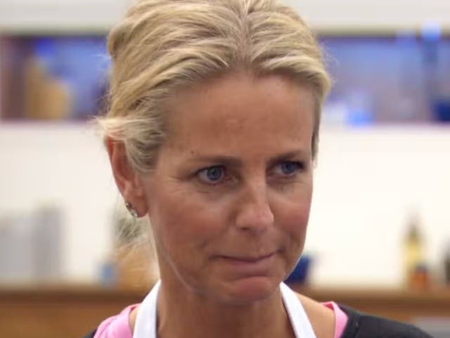 <p>Ulrika Jonsson on ‘Celebrity MasterChef’ in 2017</p>