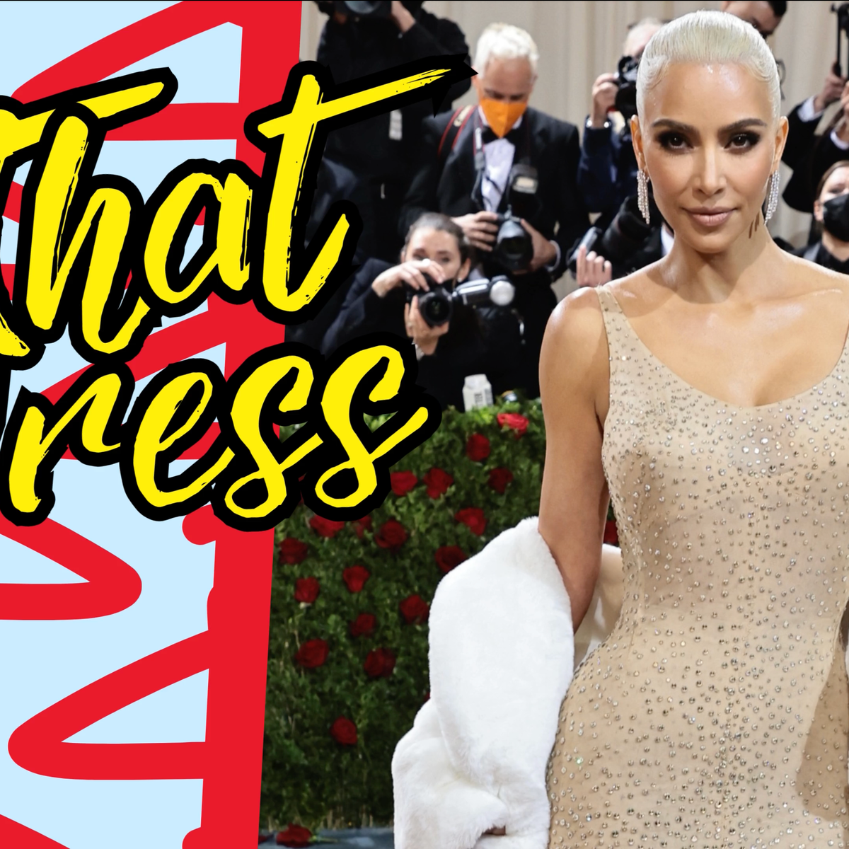 how did kim fit into marilyn's dress Kim Kardashian Says She Lost 16 Pounds To Fit Into Marilyn Monroe's Dress