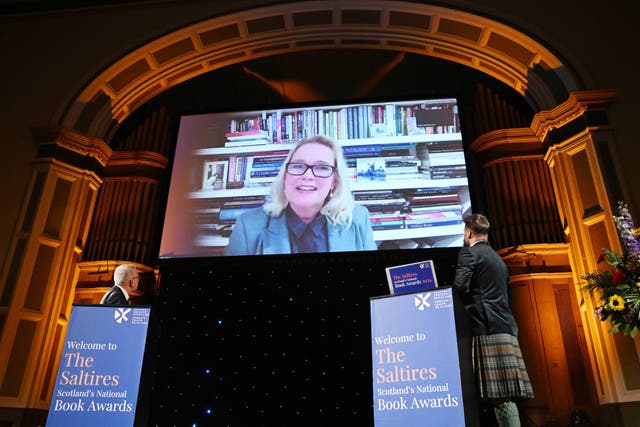 Thunderclap by Laura Cummings won the top honour at the Scotland National Book Awards (Greg Macvean/PA)