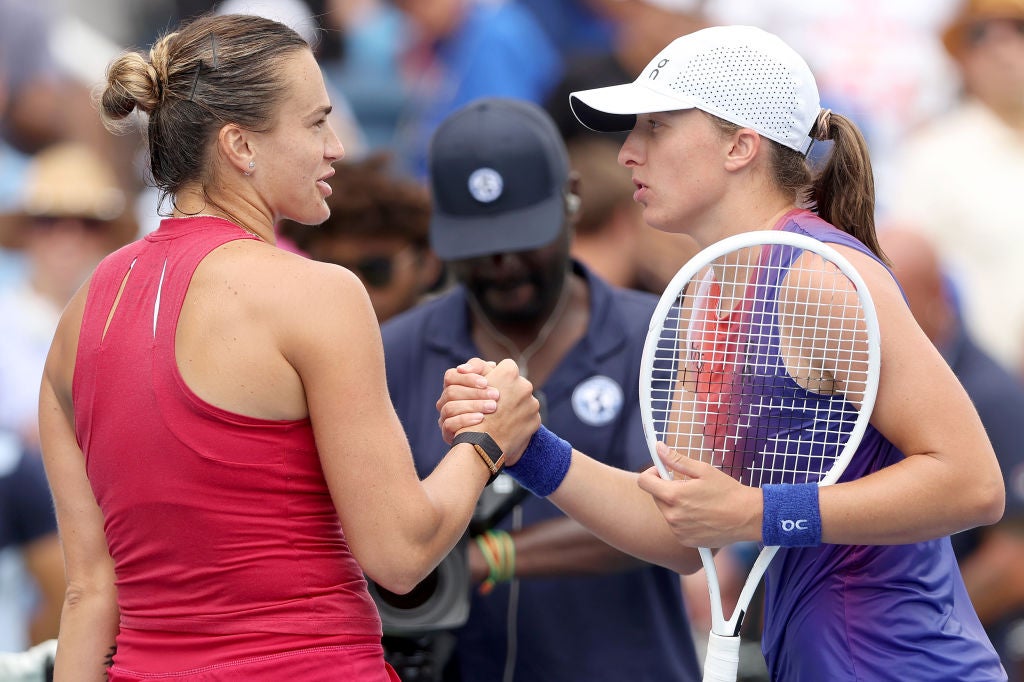 Swiatek ha perso contro Aryna Sabalenka nelle semifinali del Cincinnati Open