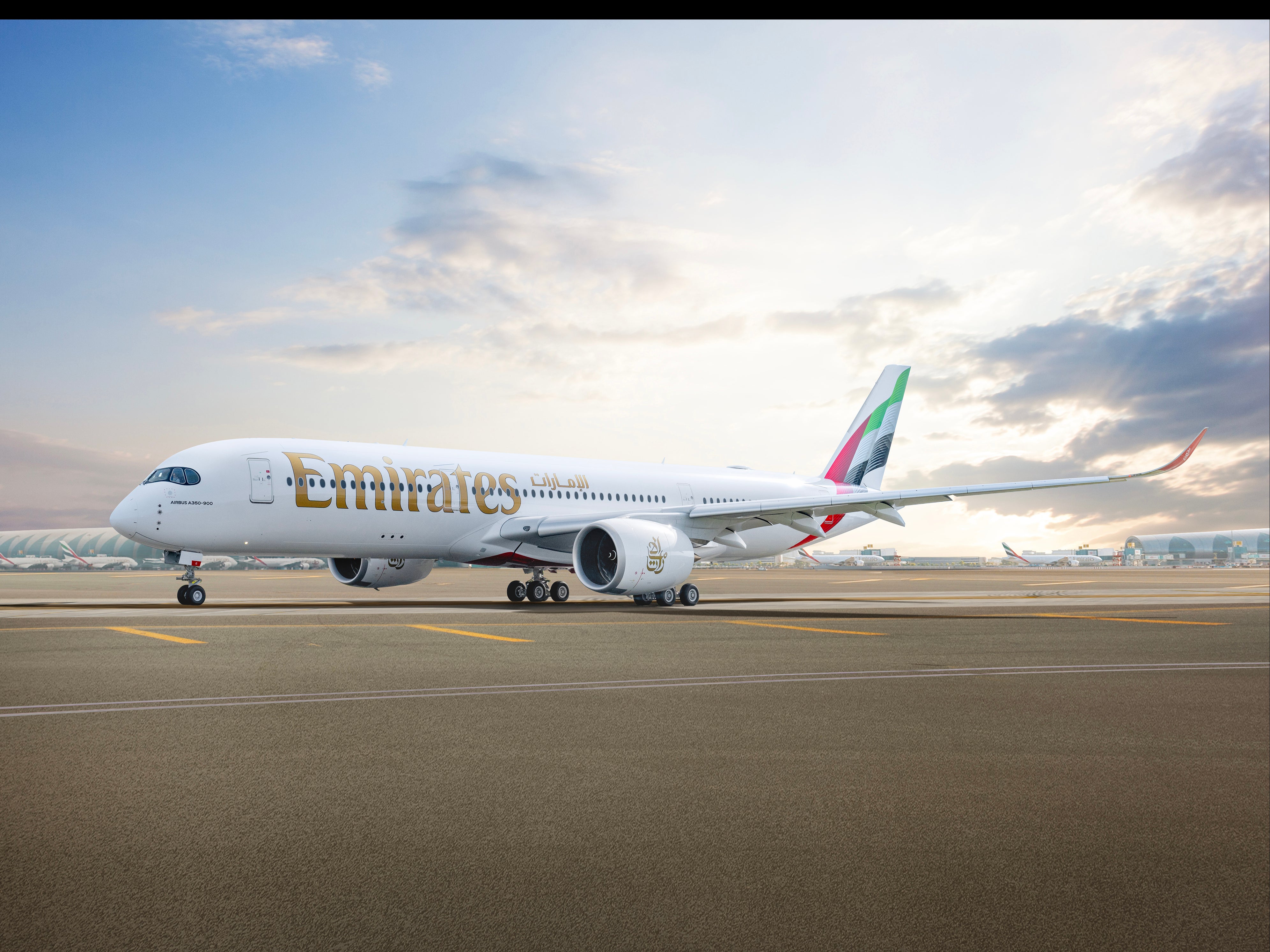 The new Emirates A350 Airbus