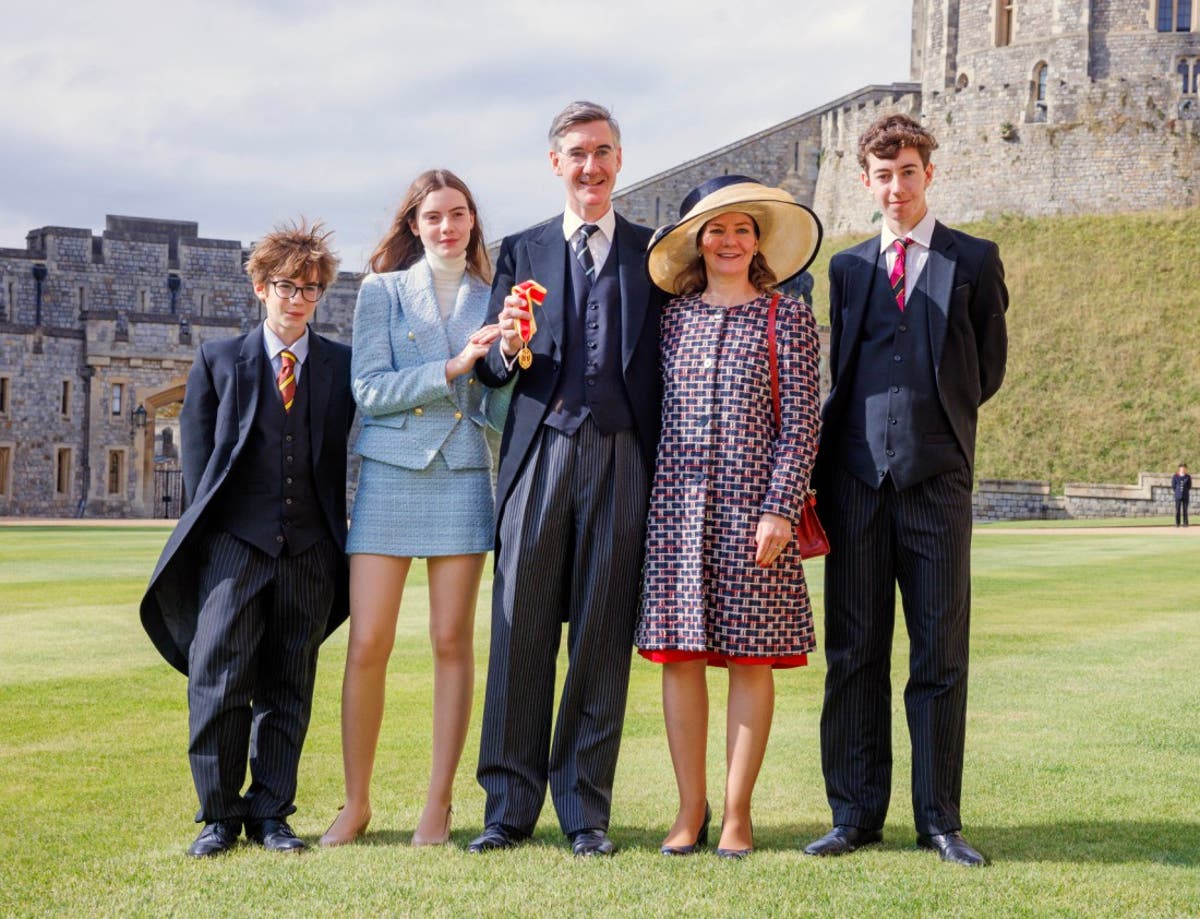 Jacob Rees-Mogg TV show: Awkward moment former MP told he was losing seat to Labour in election