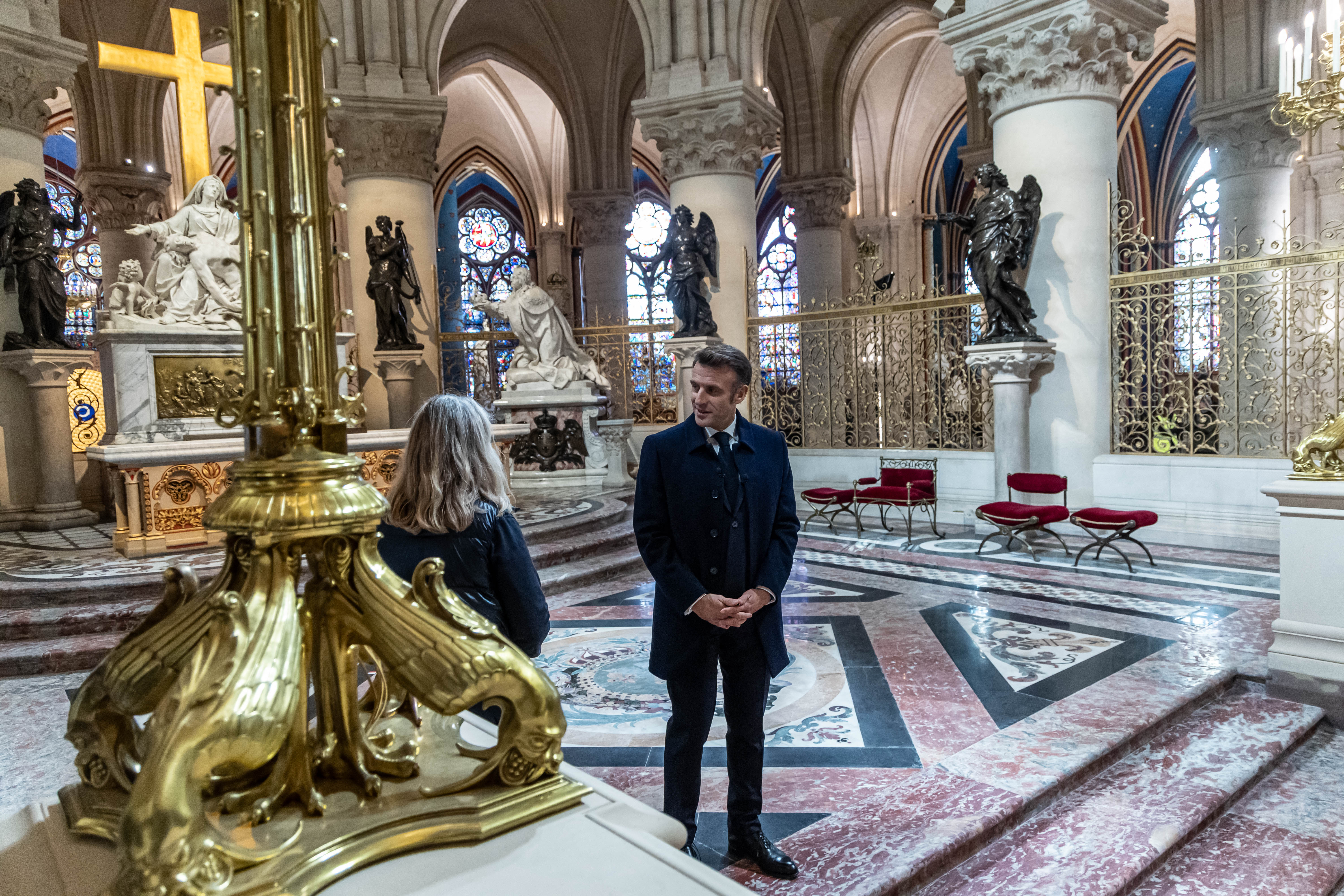 The altar of the cathedral is one of the French capital’s most beloved and visited monuments